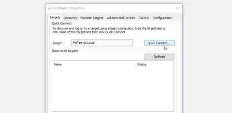 Čo je Windows iSCSI Initiator? Ako získať prístup k tomuto nástroju?