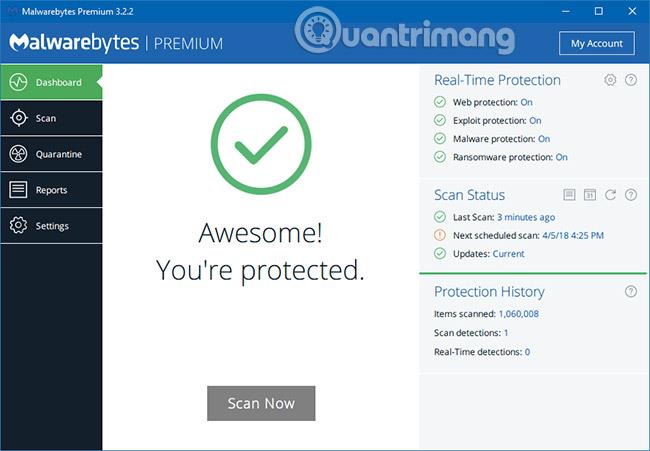 Efektívne odstráňte vírusy pomocou softvéru Malwarebytes Premium Efektívne odstráňte vírusy pomocou softvéru Malwarebytes Premium