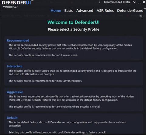 Hur man använder DefenderUI för att konfigurera Windows Defender