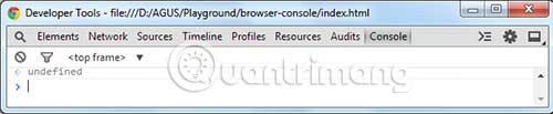 Sådan vises data som en tabel i browserkonsollen Sådan vises data som en tabel i browserkonsollen