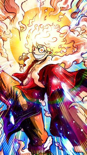 Luffy Gear 5 veggfóður, Luffy God Nika veggfóður Luffy Gear 5 veggfóður, Luffy God Nika veggfóður