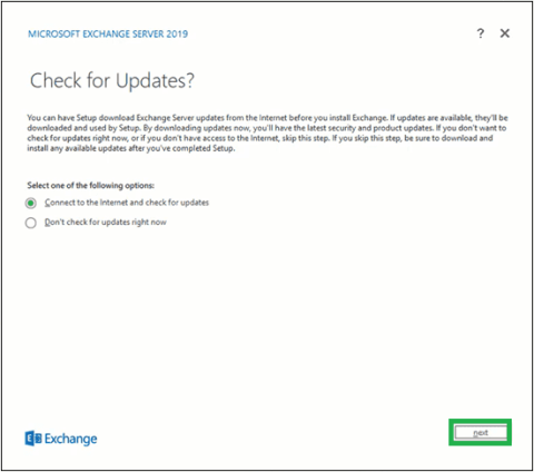 Hur man installerar Exchange Server 2019