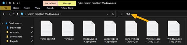 Užitočná syntax vyhľadávania v programe File Explorer Užitočná syntax vyhľadávania v programe File Explorer