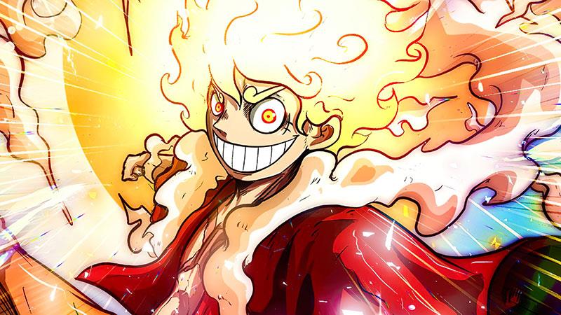 Luffy Gear 5 veggfóður, Luffy God Nika veggfóður Luffy Gear 5 veggfóður, Luffy God Nika veggfóður