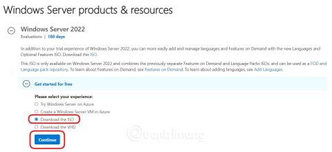 Hur man laddar ner Windows Server 2022, ladda ner officiella Windows Server 2022 ISO från Microsoft