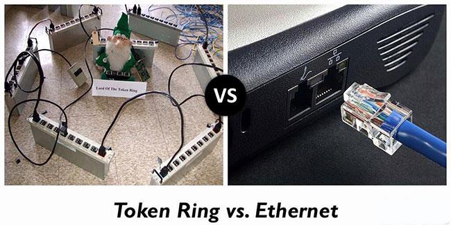 Rozdiel medzi Token Ring a Ethernet Rozdiel medzi Token Ring a Ethernet