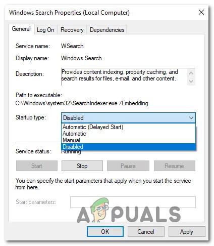 Kas ir ActivateWindowsSearch? Vai tas ir jāatspējo?
