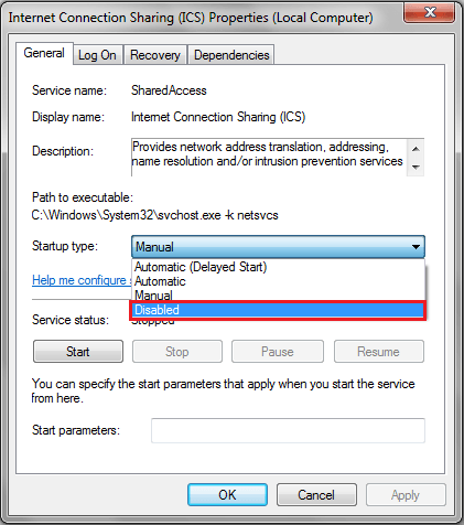 Instruktioner til at deaktivere deling af internetforbindelse på Windows Instruktioner til at deaktivere deling af internetforbindelse på Windows