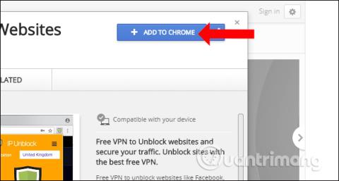 Ako používať IP Odblokujte falošnú IP v prehliadači Chrome