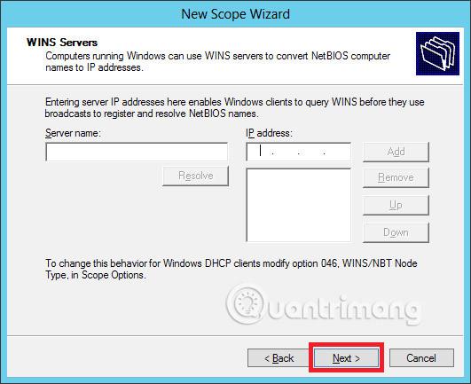 Instruktioner för installation av DHCP-roll i Windows Server 2012 Instruktioner för installation av DHCP-roll i Windows Server 2012
