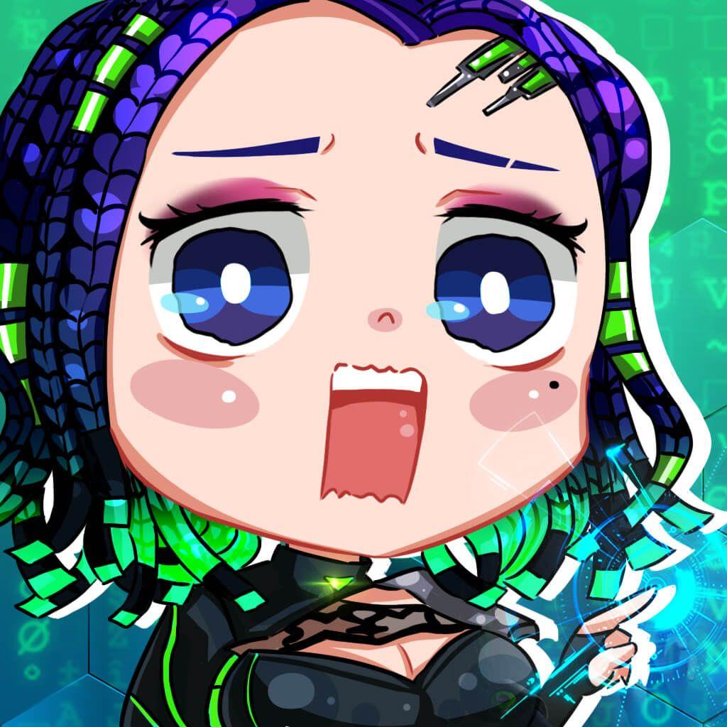 Chibi avatar, roztomilý avatar, krásný chibi avatar Chibi avatar, roztomilý avatar, krásný chibi avatar
