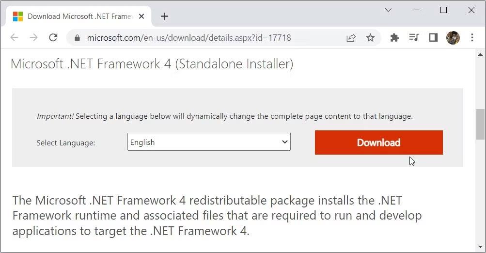 Kā labot Microsoft .NET Framework 4 instalēšanas kļūdu 0x800c0006 operētājsistēmā Windows Kā labot Microsoft .NET Framework 4 instalēšanas kļūdu 0x800c0006 operētājsistēmā Windows
