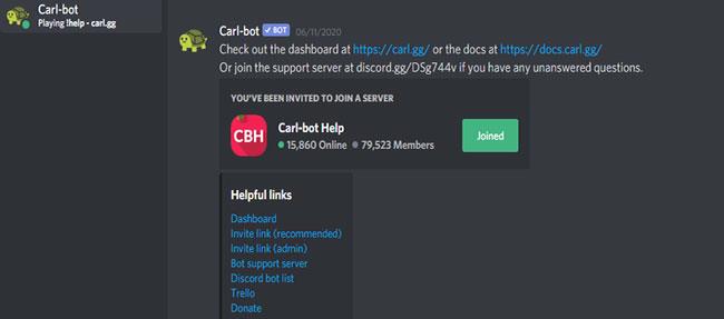 Ako pridať roboty na server Discord