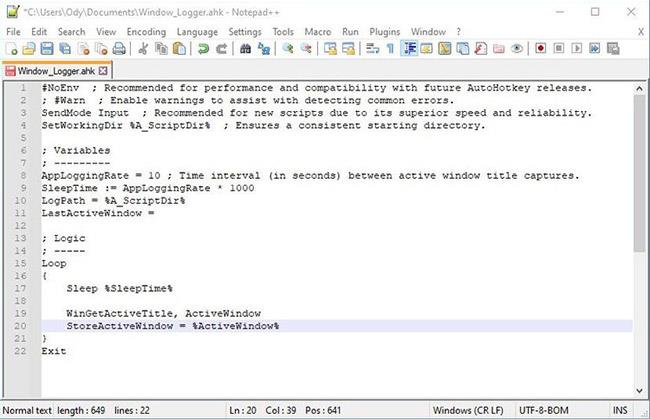 Sådan opretter du et tidsregistreringsprogram på Windows med AutoHotKey Sådan opretter du et tidsregistreringsprogram på Windows med AutoHotKey