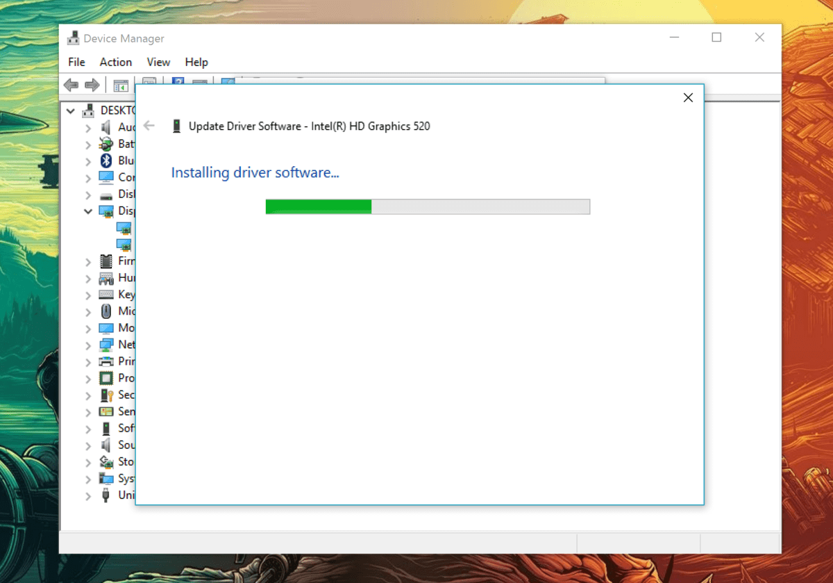 Instruksjoner for installasjon av driver for Intel-grafikkort på Surface Book Instruksjoner for installasjon av driver for Intel-grafikkort på Surface Book