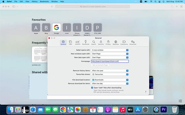 Sådan fjerner du Quick Search Tool hijacker fra browseren