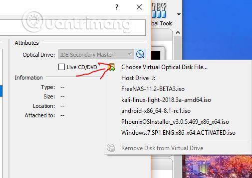 Kā instalēt FreeNAS VM vietnē VirtualBox